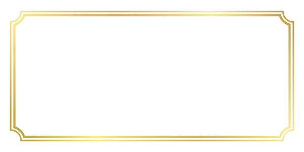 Premium Luxury Golden Frame Antique Round Border Decorative Vector Illustration