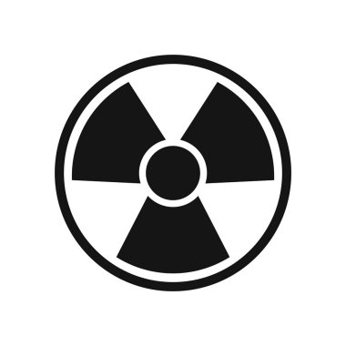 Radyoaktif Uyarı Tehlike Simgesi İzole Edilmiş Vektör ResmiComment