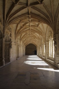 Jeronimos Manastırı Aşağı Manastırı, UNESCO dünya mirası alanı, Lizbon, Portekiz.