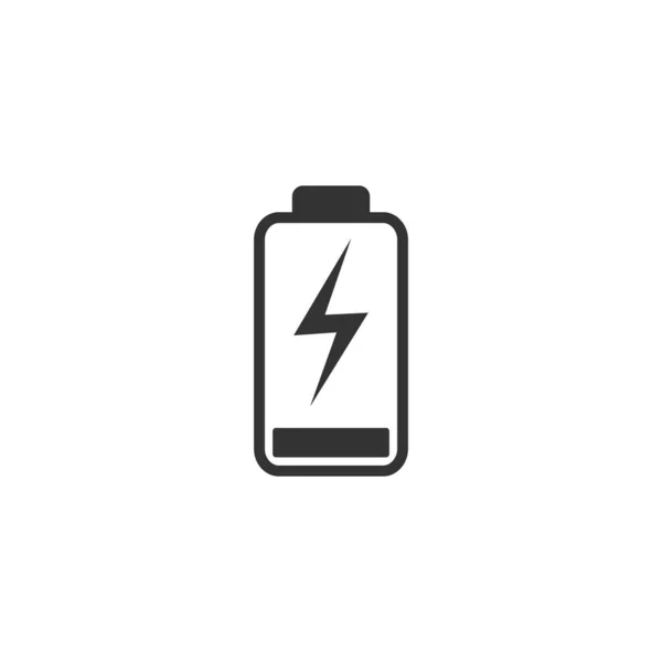 Volle Batterie Symbol Vektor Illustration Zeichen — Stockvektor