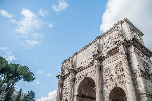 Łuk Konstantyna Rzymie Włochy — Zdjęcie stockowe