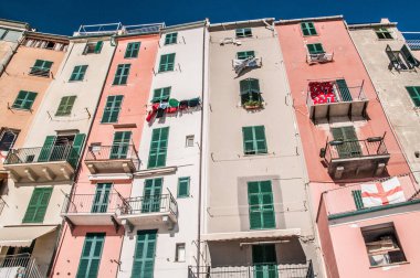  beautiful view of the old town. cinque terre, italy. 