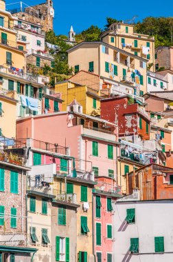  beautiful view of the old town. cinque terre, italy. 