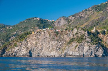 cinque terre, italy: beautiful view of the old town