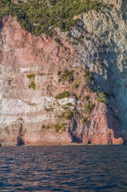 Deniz kıyısının güzel manzarası