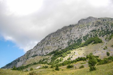 Dağlarla, doğayla güzel bir manzara.