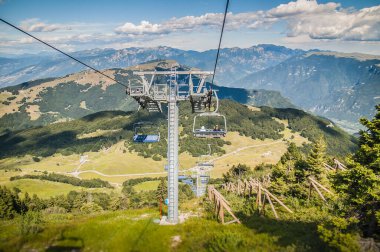 alpine cableway, holidays, leisure
