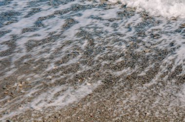 waves at sunrise, nature