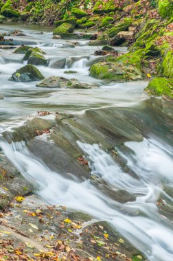 Nehir şelaleleri, nehirler, akan sular.