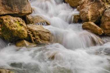 flowing water and rapids