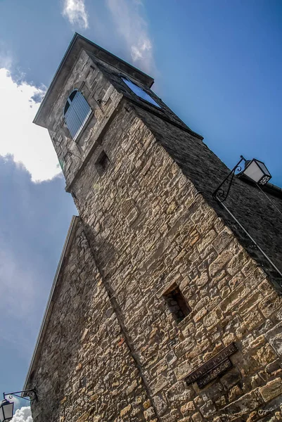 Church Tower Sky — Zdjęcie stockowe