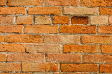wall close up, red bricks