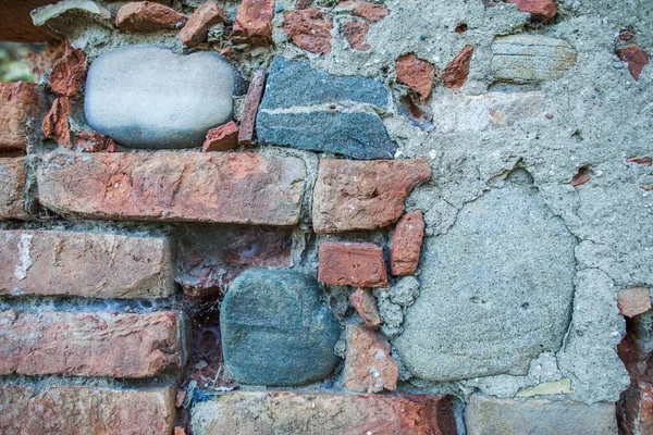Wall Close Bricks — Stock Photo, Image