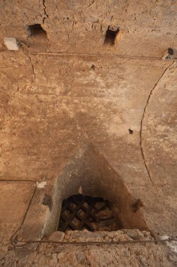 details of an old medieval village