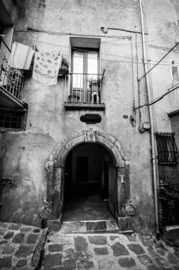 details and alley of the historic center