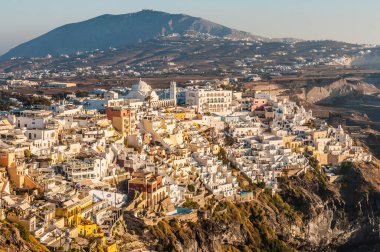 Greek city on the cliff