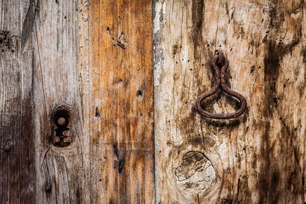 Rusty Old Keyhole Close — Fotografia de Stock