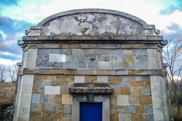 Старый Каменный Фасад — стоковое фото