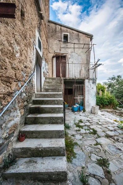 Escalier Entrée Ancienne Maison — Photo