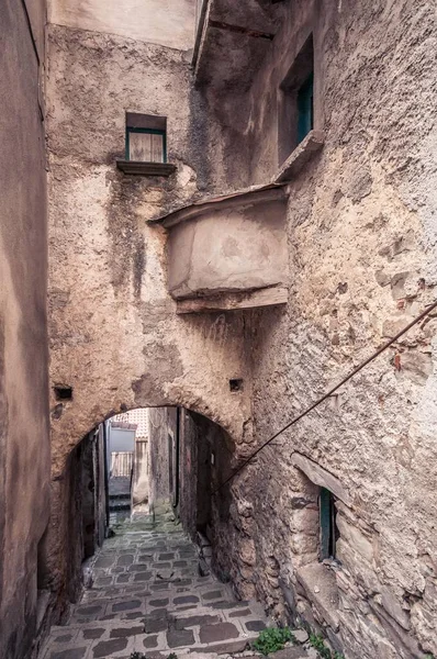 Dettagli Antico Borgo Medievale — Foto Stock