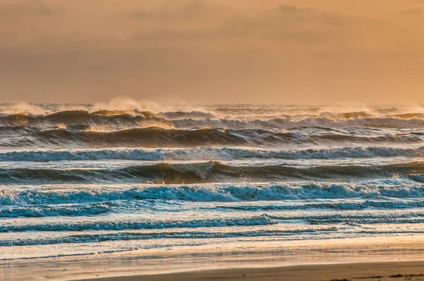 Waves Sunrise Nature — ストック写真