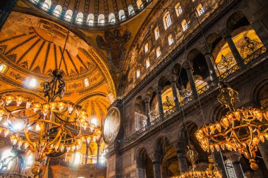 holy sophia of istambul interior