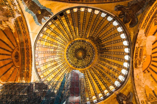 Купол Святой Софии Истамбула — стоковое фото