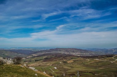 cultivated fields, cultivated valley