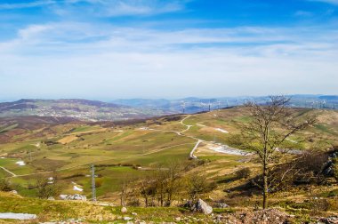 cultivated fields, cultivated valley