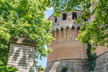 tower and bastions fortified
