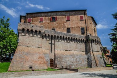 fortress and bastions in the medieval city