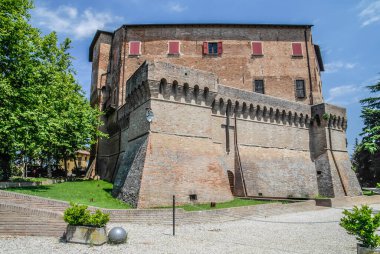 fortress and bastions in the medieval city