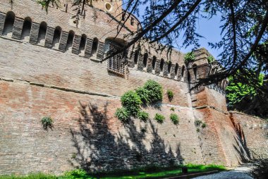 fortress and bastions in the medieval city