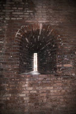 louver of the castle, ferrara castle,este's fortress