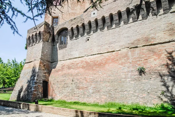 Крепость Бастионы Средневековом Городе — стоковое фото