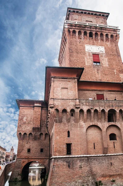 Ferrara Castle Este Fortress — Stock Photo, Image