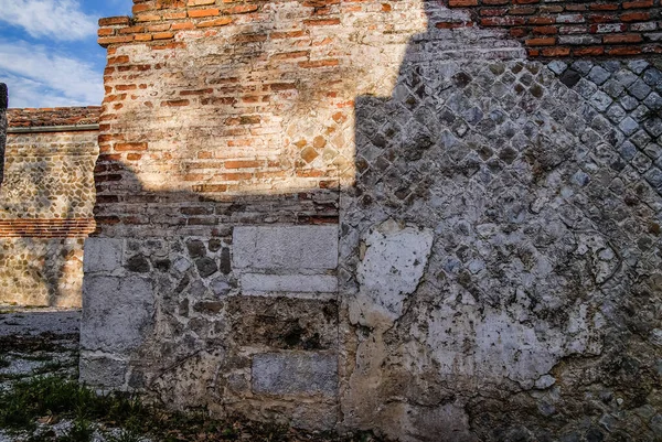 Romeinse Beschaving Romeinse Muren Overblijfselen Van Stad — Stockfoto