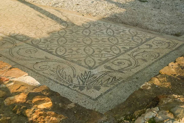 Roman Civilization Made Mosaic Floor — Stockfoto