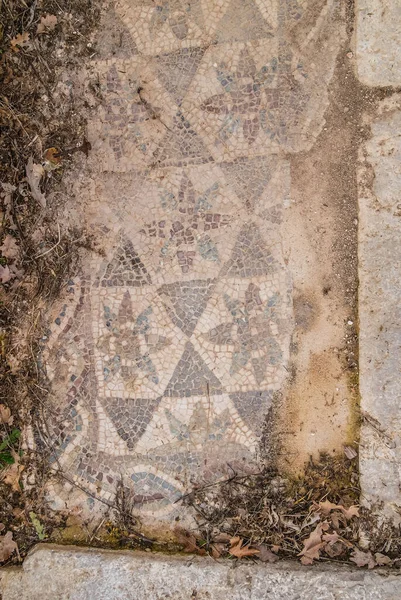 Roman Civilization Mosaic Floor — Stockfoto