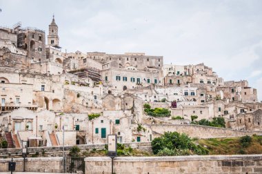 view of the old city of Matera