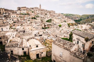 view of the old city of Matera