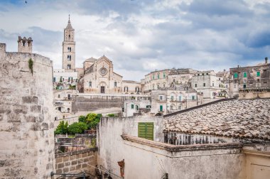 view of the old city of Matera