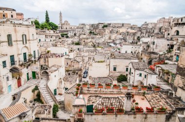 view of the old city of Matera
