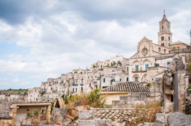 view of the old city of Matera