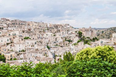 view of the old city of Matera