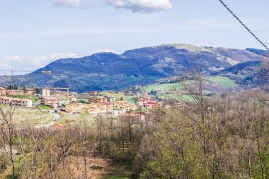 dağ köyü panoramik görünümü