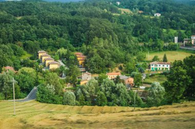 dağ köyü panoramik görünümü