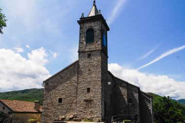 mountain church facade, Bell Tower