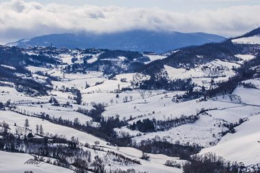 winter landscape, snowy landscape