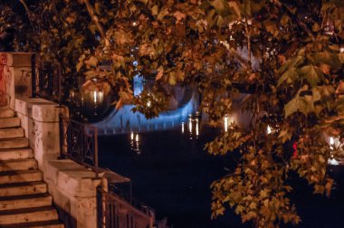 Rome,  bank of the Tiber River